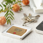 Zodiac - Aires - Keychain Schlüsselanhänger (Seite)