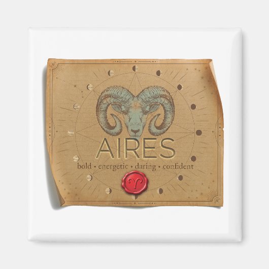 ZODIAC - Aires - Magnet (Vorne)