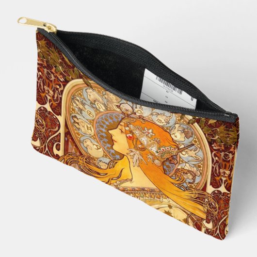 Zodiac, Alphonse Mucha Zubehörtasche (Offen)