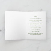 Zodiac: Aquarius "Der Wasserträger" Karte (Innenseite)