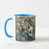 Zodiac - Aquarius Der Wasserträger Tasse (Links)