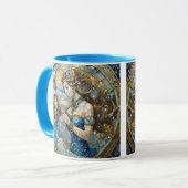 Zodiac - Aquarius Der Wasserträger Tasse (Vorderseite Links)