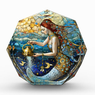 Zodiac - Aquarius Die Meerjungfrau Fotoblock