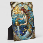 Zodiac - Aquarius Die Meerjungfrau Fotoplatte (Seite)