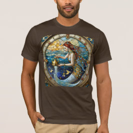 Zodiac - Aquarius Die Meerjungfrau T-Shirt
