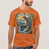 Zodiac - Aquarius Die Meerjungfrau T-Shirt (Vorderseite)