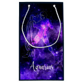 Zodiac: Aquarius Kleine Geschenktüte (Rückseite)