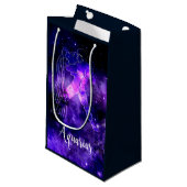 Zodiac: Aquarius Kleine Geschenktüte (Vorderseite Schrägansicht)