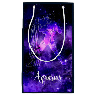 Zodiac: Aquarius Kleine Geschenktüte