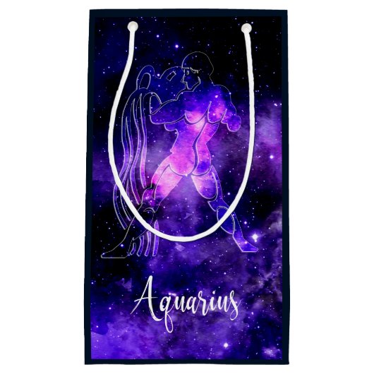 Zodiac: Aquarius Kleine Geschenktüte (Vorderseite)