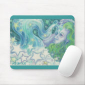 Zodiac Aquarius mousepad (Mit Mouse)