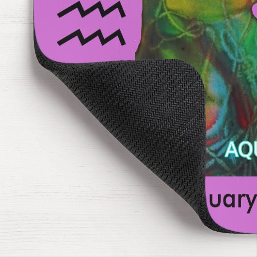 Zodiac Aquarius Mousepad (Ecke)
