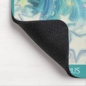 Zodiac Aquarius mousepad dates (Ecke)