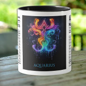 Zodiac Aquarius Tasse