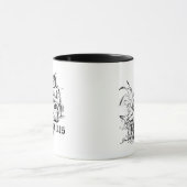 Zodiac Aquarius Tasse (Zentrum)