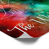 Zodiac: Aquarius 'The Water Bearer' Poster (Ecke)