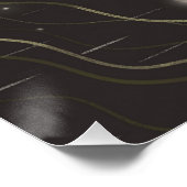 Zodiac Aquarius von Alexandra Dikaia Poster (Ecke)