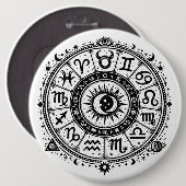 Zodiac Arcana — Die zwölf Zeichen von BurnsInHell Button (Vorne & Hinten)
