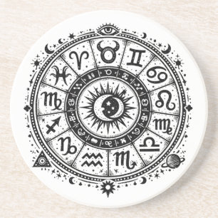 Zodiac Arcana — Die zwölf Zeichen von BurnsInHell Getränkeuntersetzer