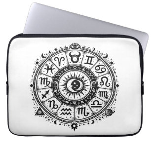 Zodiac Arcana — Die zwölf Zeichen von BurnsInHell Laptopschutzhülle