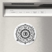 Zodiac Arcana — Die zwölf Zeichen von BurnsInHell Magnet (In Situ (Geschirrspüler))