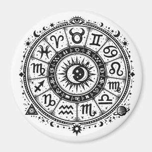 Zodiac Arcana — Die zwölf Zeichen von BurnsInHell Magnet