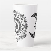 Zodiac Arcana — Die zwölf Zeichen von BurnsInHell Milchtasse (Vorderseite)