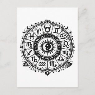 Zodiac Arcana — Die zwölf Zeichen von BurnsInHell Postkarte