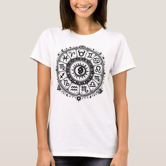Zodiac Arcana — Die zwölf Zeichen von BurnsInHell T-Shirt (Vorderseite)