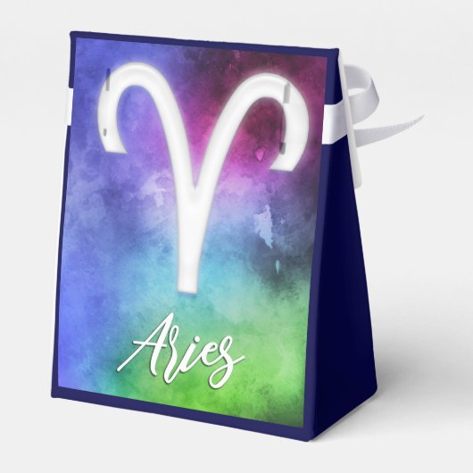 Zodiac: Aries Dates Geschenkschachtel (Rückseite)