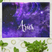 Zodiac: Aries Geschirrtuch (Gefaltet)
