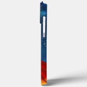 Zodiac Aries Goddess in Blue Celestial Case-Mate iPhone Hülle (Rückseite / Links)