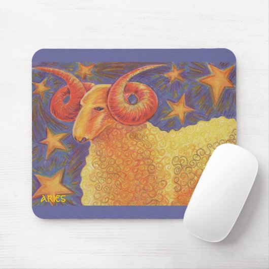 Zodiac Aries mousepad (Mit Mouse)