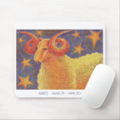 Zodiac Aries Mousepad (Mit Mouse)