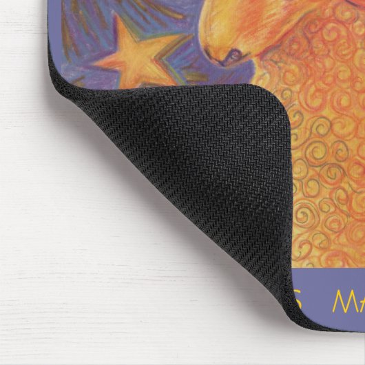 Zodiac Aries Mousepad dates (Ecke)