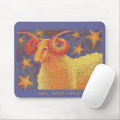 Zodiac Aries Mousepad dates (Mit Mouse)