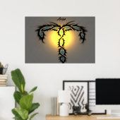 Zodiac Aries Poster (Heimbüro)