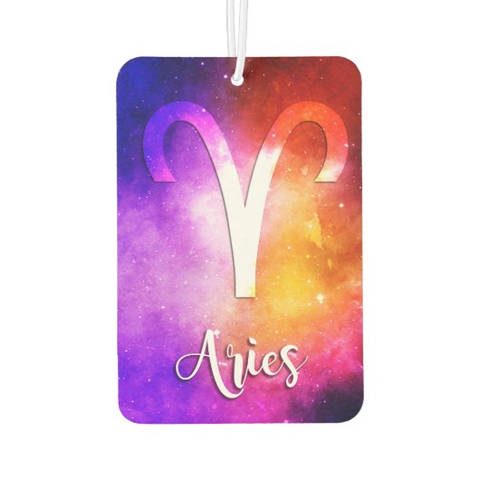 Zodiac: Aries Space Candy Autolufterfrischer (Rückseite)