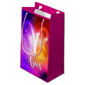 Zodiac: Aries Space Candy Kleine Geschenktüte (Rückseite Schrägansicht)