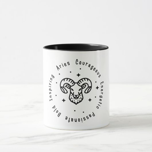 Zodiac Aries Tasse (Zentrum)