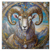Zodiac - Aries the Ram Fliese (Vorderseite)