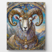 Zodiac - Aries the Ram Fotoplatte (Vorderseite)