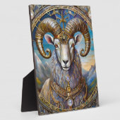 Zodiac - Aries the Ram Fotoplatte (Seite)