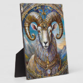 Zodiac - Aries the Ram Fotoplatte (Seite)