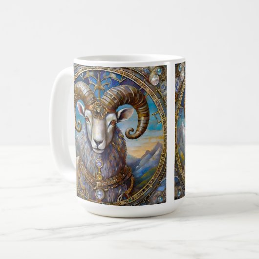 Zodiac - Aries the Ram Kaffeetasse (Vorderseite Links)