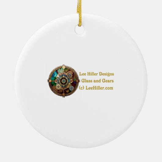 Zodiac - Aries the Ram Keramik Ornament (Hinten)