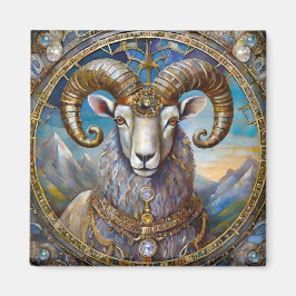 Zodiac - Aries the Ram Magnet