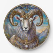 Zodiac - Aries the Ram Pappteller (Vorderseite)