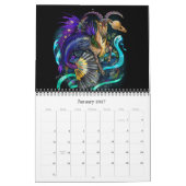 Zodiac Astrologie Art Calendar Kalender (Jan 2027)