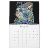 Zodiac Astrologie Art Calendar Kalender (Feb 2026)
